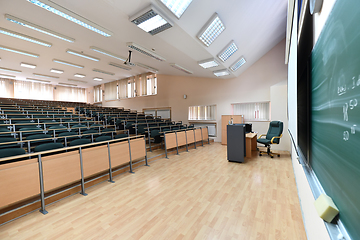 Image showing empty classroom