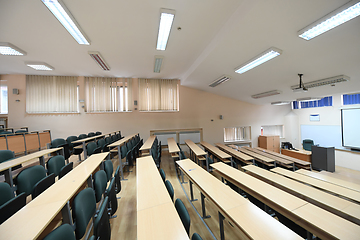 Image showing empty classroom