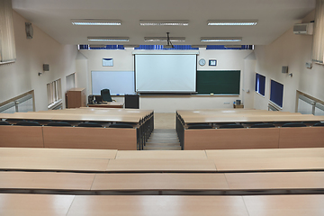 Image showing empty classroom