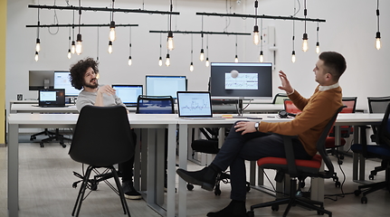 Image showing friends at office playing with stress control ball