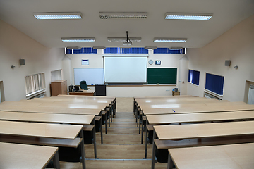 Image showing empty classroom