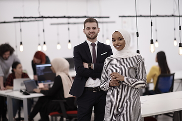 Image showing business people portrait  at office