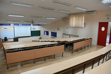 Image showing empty classroom