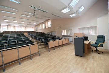 Image showing empty classroom