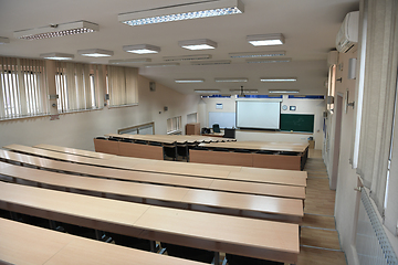 Image showing empty classroom