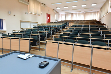 Image showing empty classroom