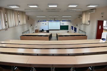 Image showing empty classroom