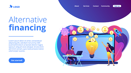 Image showing concept landing page.