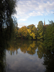 Image showing Autumn lake