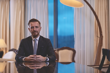 Image showing corporate business man portrait at luxury office