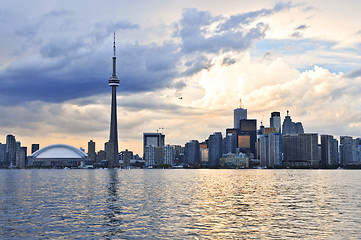 Image showing Toronto skyline