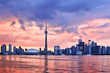 Image showing Toronto skyline