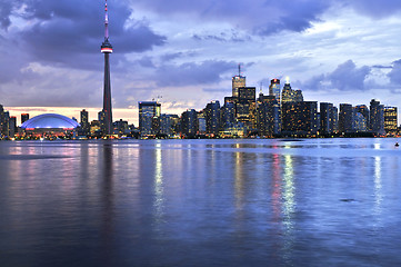 Image showing Toronto skyline