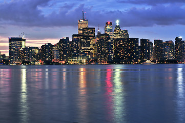 Image showing Toronto skyline