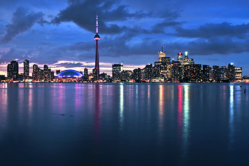 Image showing Toronto skyline