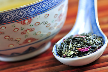 Image showing Green tea