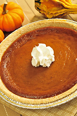 Image showing Pumpkin pie