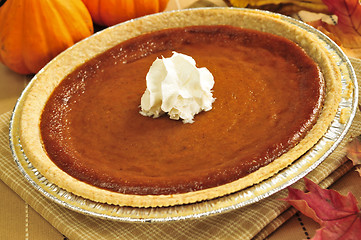 Image showing Pumpkin pie