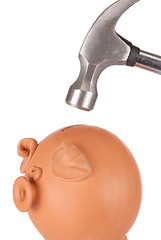 Image showing Piggy and Hammer