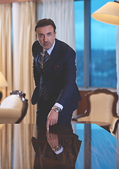 Image showing corporate business man portrait at luxury office