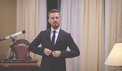 Image showing corporate business man portrait at luxury office