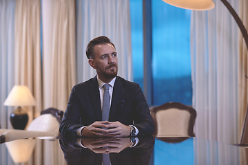 Image showing corporate business man portrait at luxury office