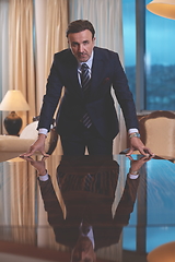 Image showing corporate business man portrait at luxury office