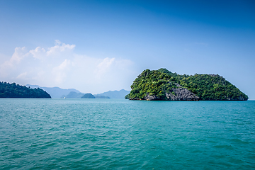 Image showing Langkawi islands seascape, Malaysia