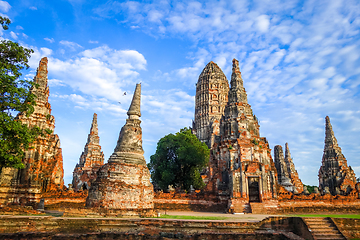 Image showing Wat Chaiwatthanaram temple, Ayutthaya, Thailand