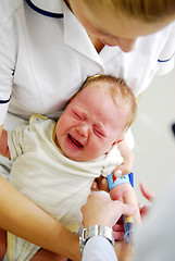 Image showing Crying baby