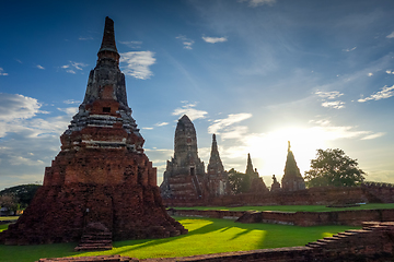 Image showing Wat Chaiwatthanaram temple, Ayutthaya, Thailand