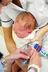 Image showing Crying baby