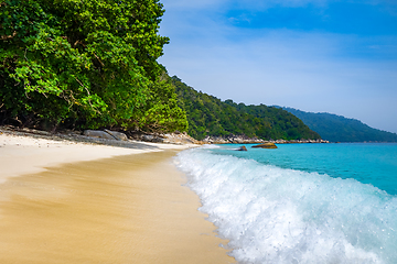 Image showing Turtle Beach, Perhentian Islands, Terengganu, Malaysia