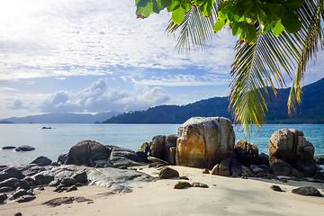 Image showing Tropical beach in Koh Lipe, Thailand