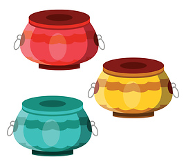 Image showing Percussions for Chinese New Year celebrationillustration vector 