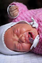 Image showing Crying baby