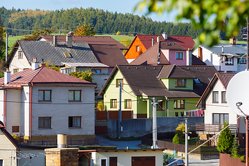 Image showing small village in autumn season