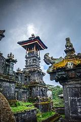 Image showing Pura Besakih temple on mount Agung, Bali, Indonesia