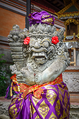 Image showing Statue in Puri Saren Palace, Ubud, Bali, Indonesia