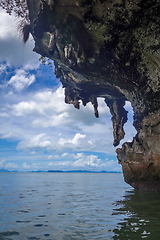 Image showing Kayak boat in Phang Nga Bay, Thailand