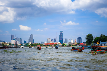 Image showing Chao Phraya River, Bangkok, Thailand