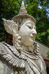 Image showing Statue in Wat Palad temple, Chiang Mai, Thailand