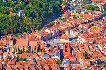 Image showing Town Square and old city