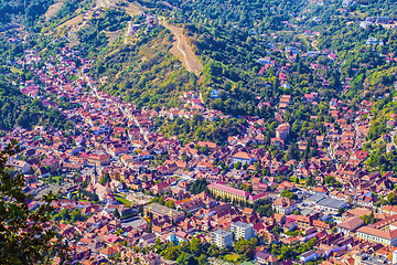 Image showing Brasov cityscape in summer