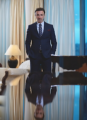 Image showing corporate business man portrait at luxury office