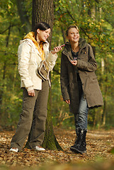 Image showing Girls on a trip