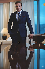 Image showing corporate business man portrait at luxury office