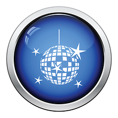 Image showing Night clubs disco sphere icon