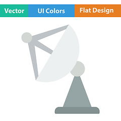 Image showing Satellite antenna icon