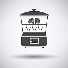 Image showing Kitchen steam cooker icon